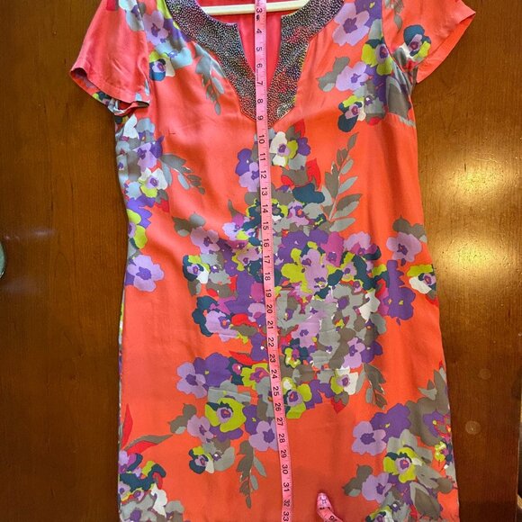 Boden Silk Dress Size 6 - Picture 4 of 6